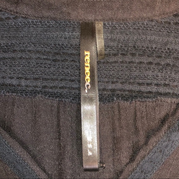 Renee C. Crochet Accented Blouse - Picture 10 of 11